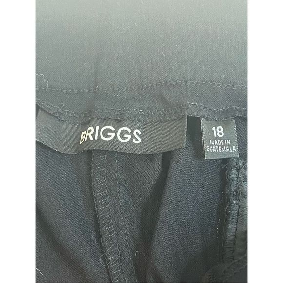 Briggs black size 18 pants comfort waistband and slimming solution NWT - Picture 6 of 8